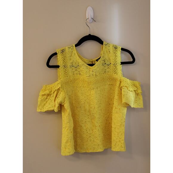 Project Runaway Women’s Yellow Blouse Size XXL - Picture 2 of 5